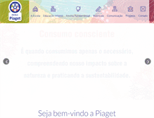 Tablet Screenshot of escolapiaget.com.br